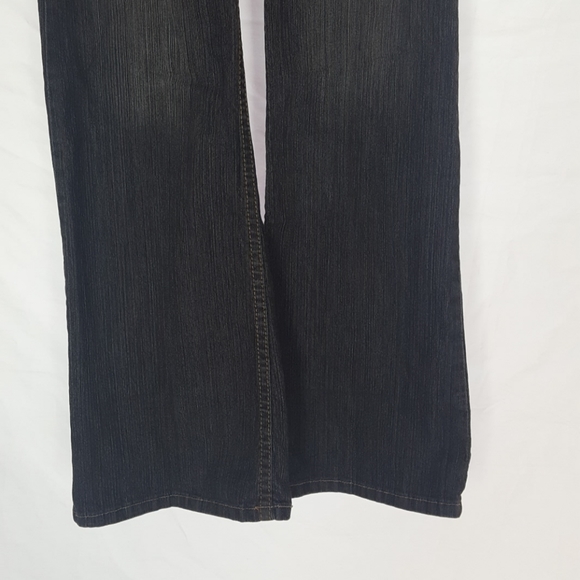 LEI Wide Leg Jean Black SZ 3 - Picture 2 of 5